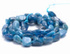 6-7MM Apatite Gemstone Pebble Nugget Granule Loose Beads 7.5 inch Half Strand (80001909 H-A28)