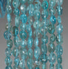 6-7MM Aqua Apatite Gemstone Pebble Nugget Granule Loose Beads 7.5 inch Half Strand (80001916 H-A28)