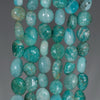 8-9MM Russian Amazonite Gemstone Pebble Nugget Granule Loose Beads 16 inch Full Strand (80001918-A34)