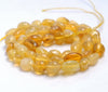 7-8MM Yellow Opal Gemstone Pebble Nugget Granule Loose Beads 7.5 inch Half Strand (80001927 H-A34)