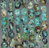 7-8MM African Turquoise Gemstone Pebble Nugget Granule Loose Beads 7.5 inch Half Strand (80001934 H-A33)