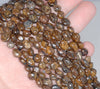 7-8MM Bronzite Gemstone Pebble Nugget Granule Loose Beads 7.5 inch Half Strand (80001935 H-A33)