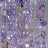 6-8MM Ametrine Gemstone Pebble Nugget Granule Loose Beads 7.5 inch Half Strand (80001950 H-A32)