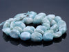 9-10MM Larimar Gemstone Pebble Nugget Granule Loose Beads 7.5 inch Half Strand (80001962 H-A30)