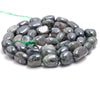 7-8MM Green Kyanite Gemstone Pebble Nugget Granule Loose Beads 7.5 inch Half Strand (80001975 H-A35)