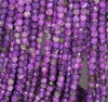 4MM Sugilite Gemstone Faceted Round Loose Beads 15 inch Full Strand (80001998-A66)