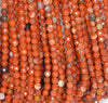 4MM Red Brecciated Jasper Gemstone Faceted Round Loose Beads 15 inch Full Strand (80002002-A66)