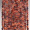 4MM Red Tiger Eye Gemstone Faceted Round Loose Beads 15 inch Full Strand (80002016-A63)