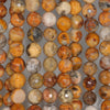 8MM Crazy Lace Agate Gemstone Faceted Round Loose Beads 7 inch Half Strand (80002030 H-A62)