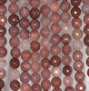 8MM Purple Aventurine Gemstone Faceted Round Loose Beads 7 inch Half Strand (80002038 H-A66)