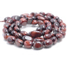 5-6MM Red Tiger Eye Gemstone Pebble Nugget Granule Loose Beads 15.5 inch Full Strand (80002067-A9)