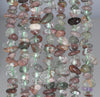 6-7MM Phantom Quartz Gemstone Pebble Nugget Granule Loose Beads 16 inch Full Strand (80002070-A9)