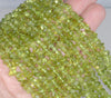 6-7MM Peridot Gemstone Pebble Nugget Chip Loose Beads 15.5 inch (80002074-A9)