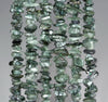 7-9MM Seraphinite Gemstone Pebble Chip Loose Beads 15.5 inch (80002079-A10)