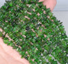 6-7MM Diopside Gemstone Pebble Nugget Chip Loose Beads 15.5 inch (80002084-A11)