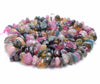 7-8MM Tourmaline Gemstone Pebble Nugget Chip Loose Beads 16 inch (80002087-A11)