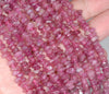 7-8MM Rubellite Gemstone Pebble Nugget Chip Loose Beads 15.5 inch (80002089-A11)