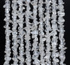 5-6MM Clear Quartz Rock Crystal Gemstone Pebble Nugget Chip Loose Beads 34 inch (80002091-A11)