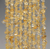 5-6MM Citrine Gemstone Pebble Nugget Chip Loose Beads 34 inch (80002094-A11)