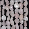 8-9MM Morganite Gemstone Nugget Pebble Loose Beads 15.5 inch Full Strand (80002109-A8)