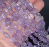 8-9MM Lavender Amethyst Gemstone Nugget Pebble Loose Beads 16 inch Full Strand (80002110-A8)