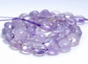 8-9MM Lavender Amethyst Gemstone Nugget Pebble Loose Beads 16 inch Full Strand (80002110-A8)