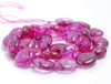 10-11MM Pink Quartz Gemstone Nugget Pebble Loose Beads 16 inch Full Strand (80002111-A8)