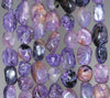 8-9MM Charoite Gemstone Nugget Pebble Loose Beads 15.5 inch Full Strand (80002121-A8)