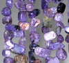 10-12MM Charoite Gemstone Pebble Nugget Chip Loose Beads 15.5 inch (80002135-A7)