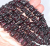 10-12MM Red Garnet Gemstone Rondelle Slice Loose Beads 16 inch Full Strand (80002139-A6)