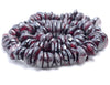 10-12MM Red Garnet Gemstone Rondelle Slice Loose Beads 16 inch Full Strand (80002139-A6)