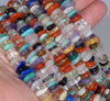 10-12MM Multi Quartz Gemstone Rondelle Slice Loose Beads 16 inch Full Strand (80002142-A6)