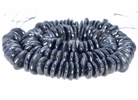 12-13MM Aura Hypersthene Gemstone Rondelle Slice Loose Beads 16 inch Full Strand (80002146-A5)