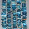 10-12MM Apatite Gemstone Rondelle Slice Loose Beads 15.5 inch Full Strand (80002150-A5)