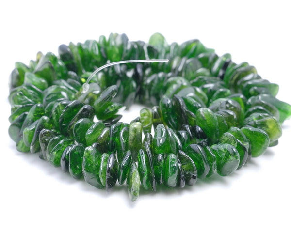 9-11MM Diopside Gemstone Rondelle Slice Loose Beads 15.5 inch Full Strand (80002153-A5)