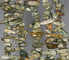 12-16MM Rhyolite Gemstone Stick Pebble Chip Loose Beads 16 inch (80002155-A4)