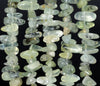 12-14MM Prehnite Gemstone Stick Pebble Chip Loose Beads 15.5 inch (80002156-A4)