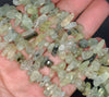 12-14MM Prehnite Gemstone Stick Pebble Chip Loose Beads 15.5 inch (80002156-A4)