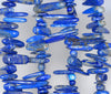 16-22MM Lapis Lazuli Gemstone Stick Pebble Chip Loose Beads 15.5 inch (80002160-A4)