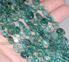 8-10MM Blue Quartz Gemstone Pebble Nugget Granule Loose Beads 15.5 inch Full Strand (80002171-A2)