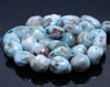 11-12MM Larimar Gemstone Pebble Nugget Granule Loose Beads 15.5 inch Full Strand (80002184-A1)