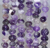 9-10MM Amethyst Gemstone Pebble Nugget Granule Loose Beads 15.5 inch Full Strand (80002193-A0)