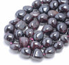 14-15MM Garnet Gemstone Pebble Nugget Granule Loose Beads 16 inch Full Strand (80002205-A13)