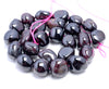 14-15MM Garnet Gemstone Pebble Nugget Granule Loose Beads 16 inch Full Strand (80002205-A13)