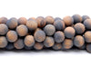 4MM Matte Mookaite Gemstone Round Loose Beads 15 inch Full Strand (80002272-M11)