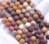 4MM Matte Yellow Tiger Eye Gemstone Round Loose Beads 15 inch Full Strand (80002278-M11)