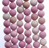 6MM Matte Rhodonite Gemstone Round Loose Beads 15 inch Full Strand (80002303-M13)