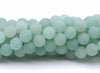 4MM Matte Green Aventurine Gemstone Round Loose Beads 15 inch Full Strand (80002338-M7)