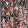 9-10MM Rhodochrosite Gemstone Grade B Pebble Nugget Granule Loose Beads 15.5 inch Full Strand (80002550-A61)