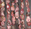 9-10MM Rhodochrosite Gemstone Pebble Nugget Granule Loose Beads 15.5 inch Full Strand (80002553-A61)